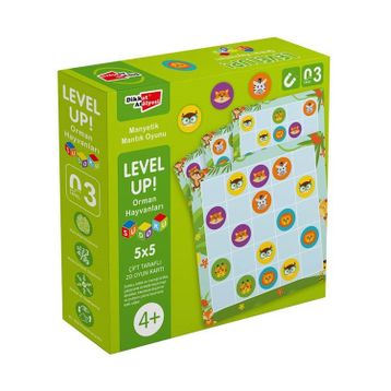 Dikkat Atölyesi LevelUp! 3 - Orman Hayvanları Sudoku