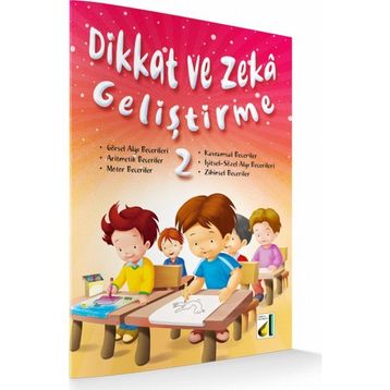 Dikkat ve Zeka Geliştirme 2-Damla Yayınları
