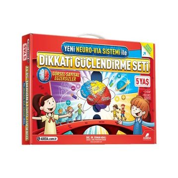 Dikkati Güçlendirme Seti Anasınıfı 5 Yaş - Osman Abalı