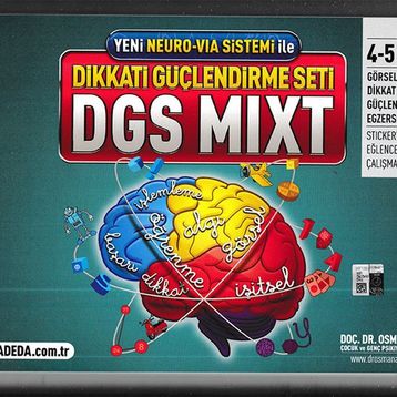 DIKKATI GÜÇLENDIRME SETI MIXT 4/5 YAŞ - OSMAN ABALI