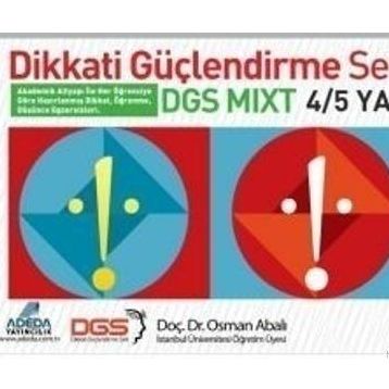 DIKKATI GÜÇLENDIRME SETI MIXT 4/5 YAŞ - OSMAN ABALI