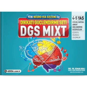 DIKKATI GÜÇLENDIRME SETI MIXT 4/5 YAŞ - OSMAN ABALI