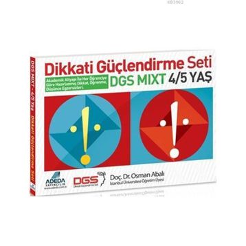 DIKKATI GÜÇLENDIRME SETI MIXT 4/5 YAŞ - OSMAN ABALI
