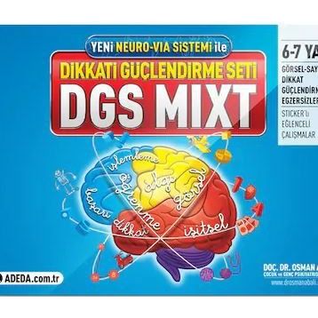 DIKKATI GÜÇLENDIRME SETI MIXT 6/7 YAŞ - OSMAN ABALI