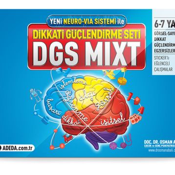 DIKKATI GÜÇLENDIRME SETI MIXT 6/7 YAŞ - OSMAN ABALI