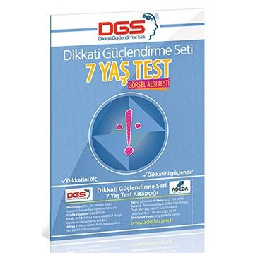 Dikkati Güçlendirme Seti Yaprak Test 7 Yaş - Adeda Yayıncılık