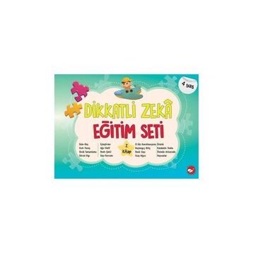 Dikkatli Zeka Eğitim Seti 4 Yaş 2. Kitap