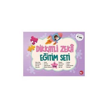 Dikkatli Zeka Eğitim Seti 4 Yaş 3. Kitap