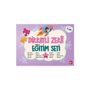 Dikkatli Zeka Eğitim Seti 4 Yaş 3. Kitap