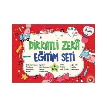 Dikkatli Zeka Eğitim Seti 5 Yaş 2. Kitap