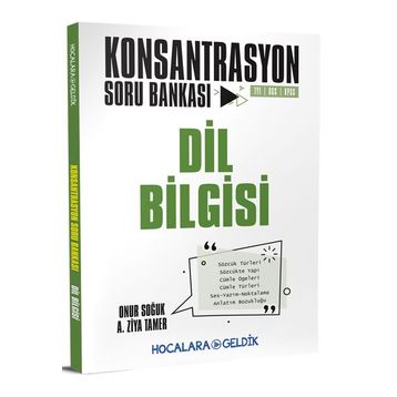 Dil Bilgisi Konsantrasyon Soru Bankası Hocalara Geldik