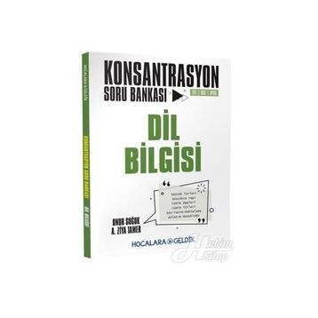 Dil Bilgisi Konsantrasyon Soru Bankası Hocalara Geldik