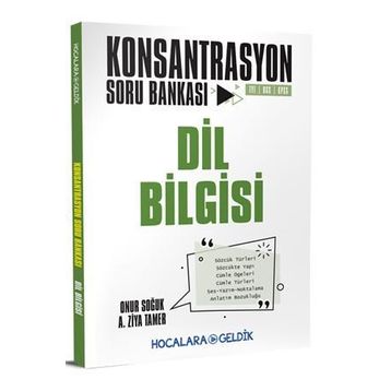 Dil Bilgisi Konsantrasyon Soru Bankası Hocalara Geldik