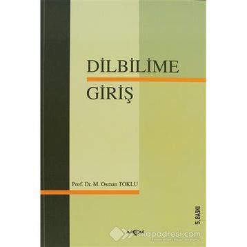 DILBILIME GİRİŞ - OSMAN TOKLU