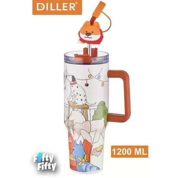 Diller D9222 Paslanmaz Çelik 1200 ml Termos
