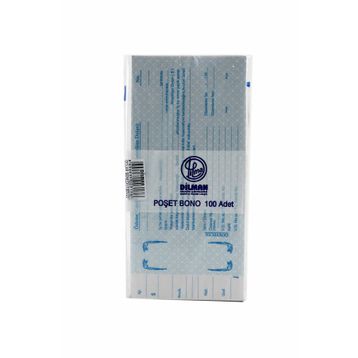 Dilman 100'lü Paket Dolar Senet Koçanı