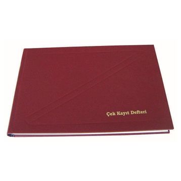 Dilman 1405 17x24 96 Yaprak Ciltli Çek Kayıt Defteri