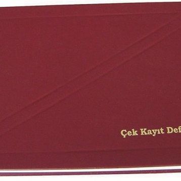 Dilman 17x24 48 Yaprak Çek Kayıt Defteri