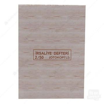 Dilman 2x50 Otokopili 2 Nüsha İrsaliye Defteri