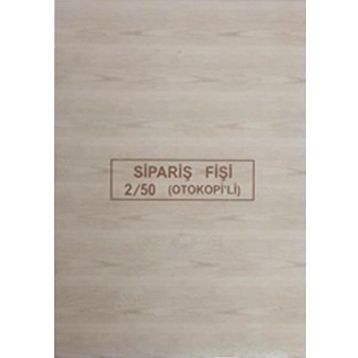 Dilman 4206 2/50 2 Nüsha Sipariş Fişi