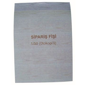 Dilman 4213 1/50 2 Nüsha Sipariş Fişi