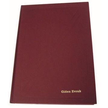 Dilman 5024 22.5x32 192 Yaprak Ciltli Giden Evrak Defteri