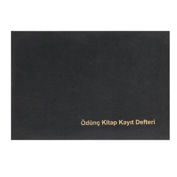 Dilman 5326 17x24 96 Yaprak Ciltli Ödünç Kitap Verme Kayıt Defteri