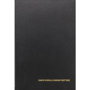Dilman 5348 22x32 96 Yaprak Ciltli Onur Kurulu Karar Defteri