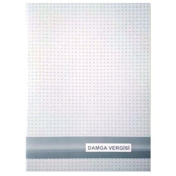 Dilman 5373 22x31.5 40 Yaprak Karton Kapak Numaralı Damga Vergisi Defteri
