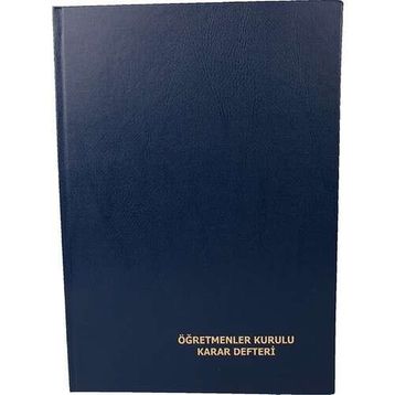 Dilman 96 Yaprak Öğretmen Kurul Karar Defteri