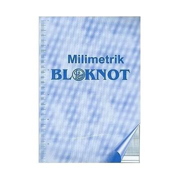 Dilman A3 Mavi Milimetrik Bloknot