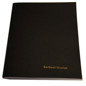 Dilman Plastik Kapak Serbest Meslek Defteri
