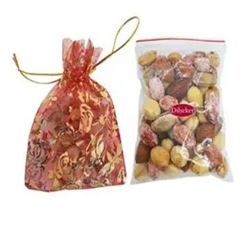 Dilşeker Special Hazır Keseli Paketlenmiş Düğün, Nişan ve Kına Kuruyemiş Çerezi 25 Adet 50 gr