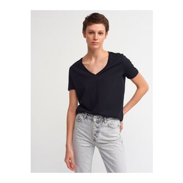 Dilvin 3470 Siyah Kadın T-shirt