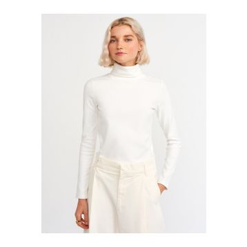 Dilvin 50167 Balıkçı Yaka Bluz