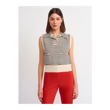 Dilvin 60114 Polo Yaka Triko Süveter
