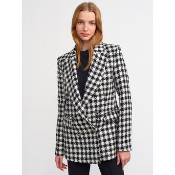 Dilvin 60334 Blazer Siyah Ceket