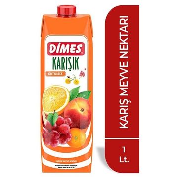 Dimes 1 lt Tetra Karışık Meyve Suyu (6 adet)