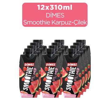 Dimes 310 ml Karpuz Çilek ve Elma Smoothie (24 adet)