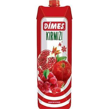 Dimes Light 1 lt Kırmızı Meyve Aromalı Meyve Suyu (12 adet)