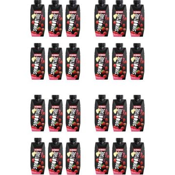 Dimes Smoothie 310 ml Çilek Muz ve Elmalı Meyve Suyu (24 adet)