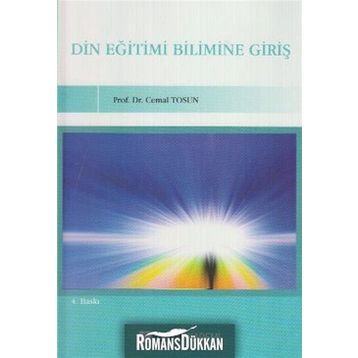 DIN EĞITIMI BILIMINE GIRIŞ - CEMAL TOSUN