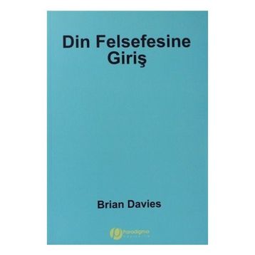 DIN FELSEFESINE GİRİŞ - BRIAN DAVIES