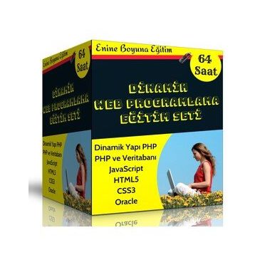 Dinamik Web Programlama Eğitim Seti 64 Saat Anlatım
