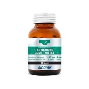 Dinamis Artichoke Milk Thistle 60 Kapsül