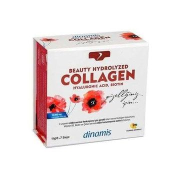 Dinamis Beauty Hydrolyzed Collagen HYA 11 gr 7 Saşe