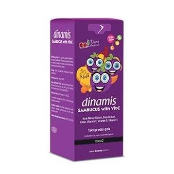 Dinamis Sambucus with Vitamin C 150 ml Şurup
