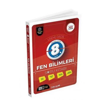 Dinamo Yayınları - 8. Sınıf Fen Soru Kitabı Video Çözümlü