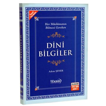 Dini Bilgiler - Adem Şener