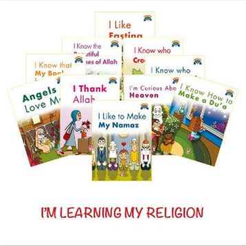 Dinimi Öğreniyorum - I Know Who Created Me 10 Kitap Set - Çiğdem Özmen Ömer Baldık Kadriye Baldık